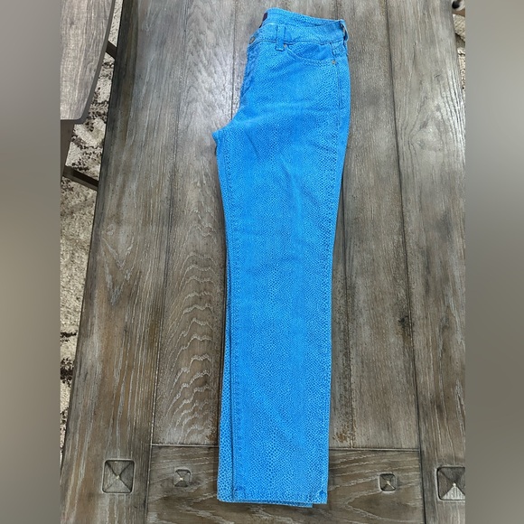 NYDJ Blue Textured Jeans - Picture 12 of 14